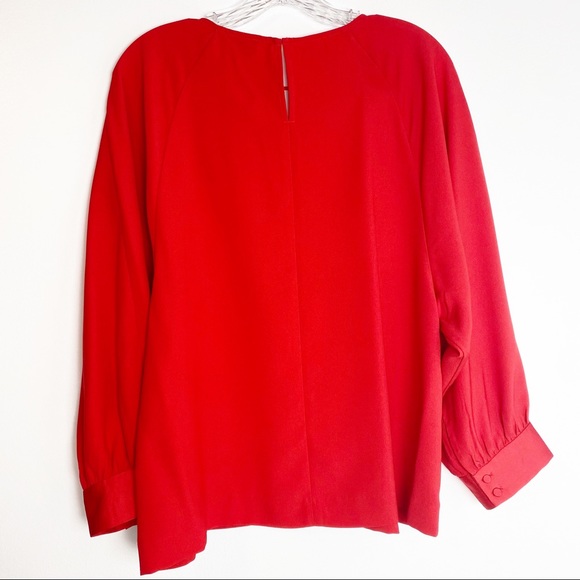 J.Crew keyhole V-neck top - Picture 7 of 7